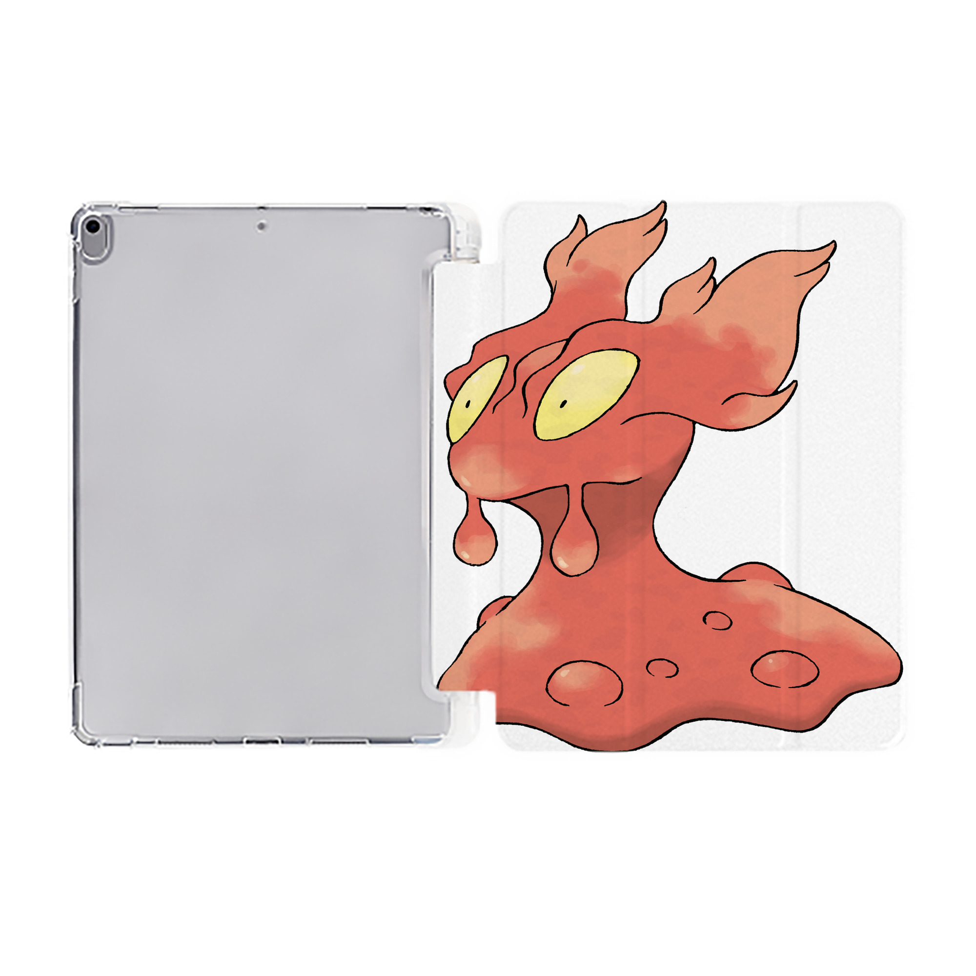 （画像用） ポケットモンスター Pokémon IPad ケース ペン収納付き 三つ折りスタンド PUレザー×シリコン 対応機種9.5/10.5/10.9インチ